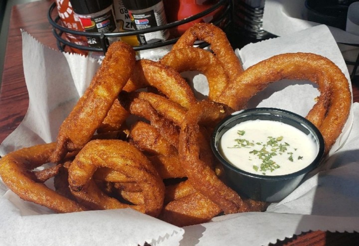 Beer-Battered Onion Rings