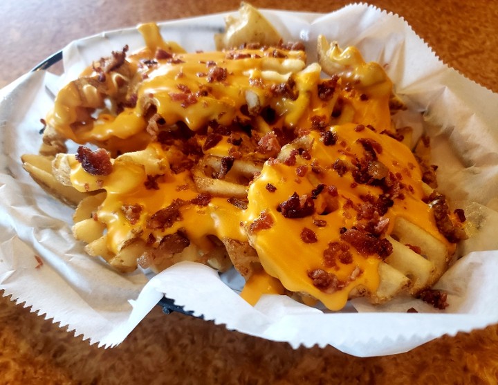 Side bacon & cheese fries