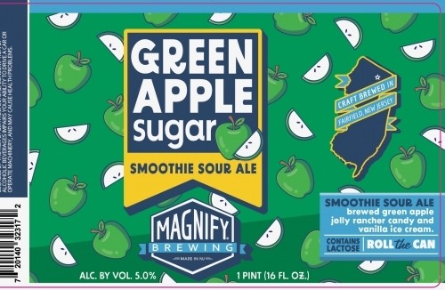 Green Apple Sugar - Magnify Brewing - 12oz Can