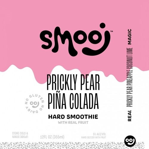 Prickly Pear Pina Colada - Smooj - 12oz Can