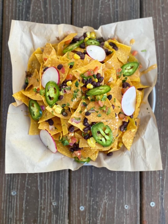 VEGAN Loaded Nachos