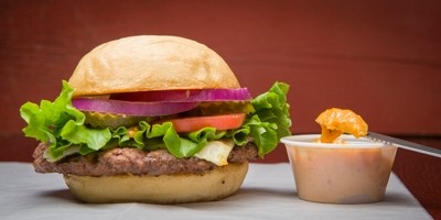 Elk Creole Settle for Less Ugly Burger