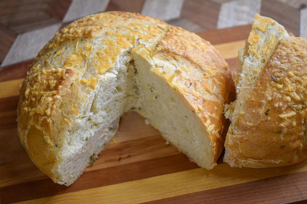 Cheesy Baked Potato Bread