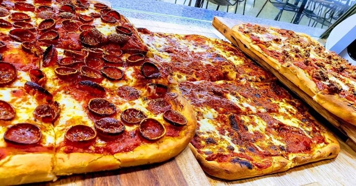 Sicilian Pizza Slice - Pepperoni