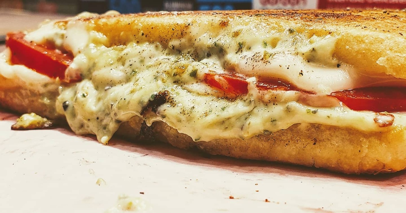 Pesto Grilled Cheese