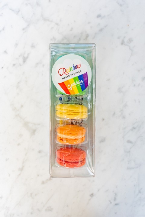 Macaron 5pk Rainbow