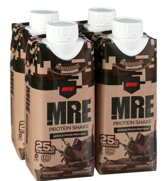 REDCON1 MRE Protein Shakes Milk Chocolate