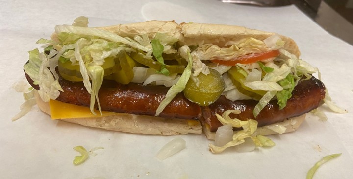 Smoked Sausage Link Poboy