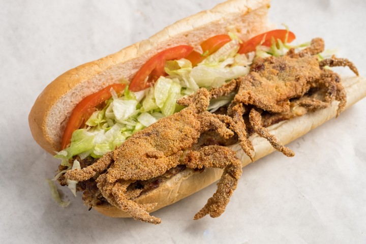 Crab on Crab Poboy