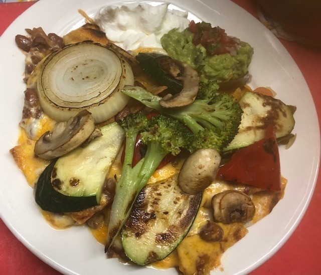 Nachos con Vegetales