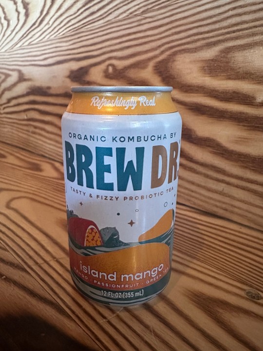 Brew Dr. Island Mango Kombucha