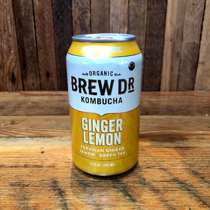 Brew Dr. Kombucha -- Lemon Ginger