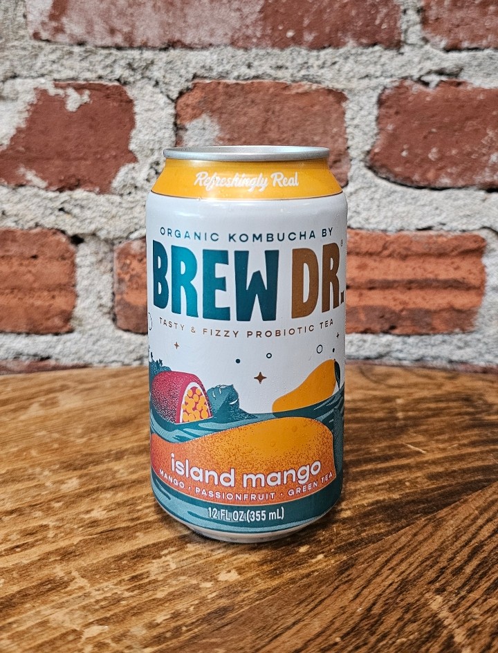 Brew Dr. Kombucha -- Island Mango