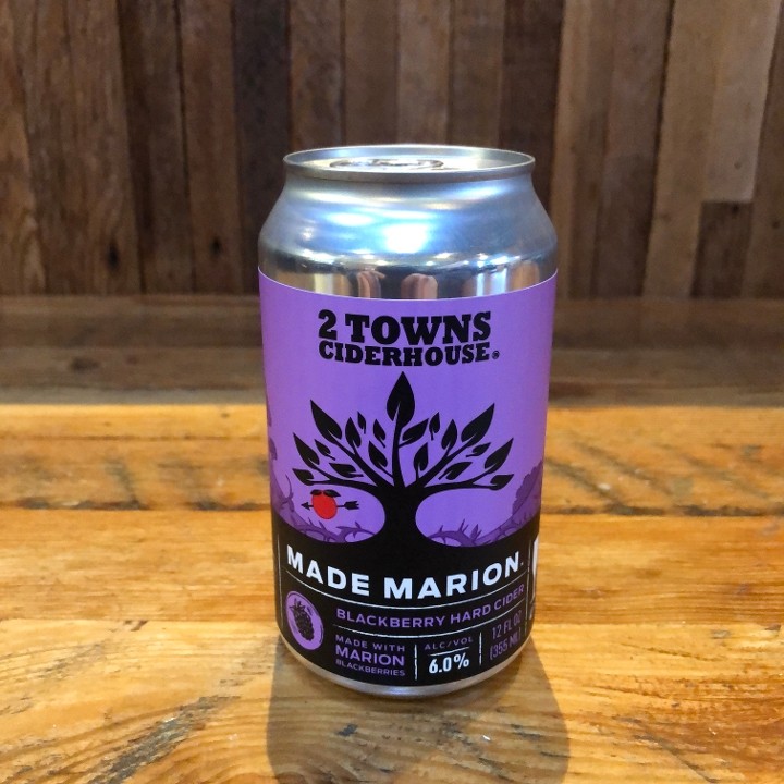 2 Towns -- "Made Marion" Cider
