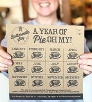 4" Pie for a Year Card
