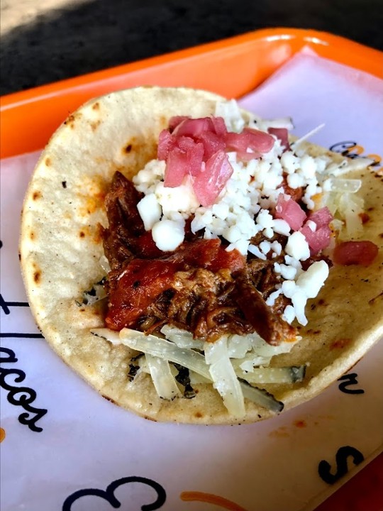 Short Rib Barbacoa Taco