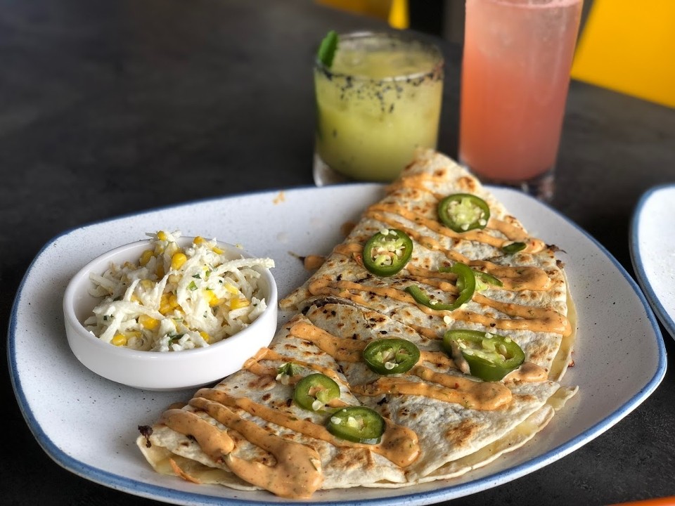 Philly Cheese Quesadilla
