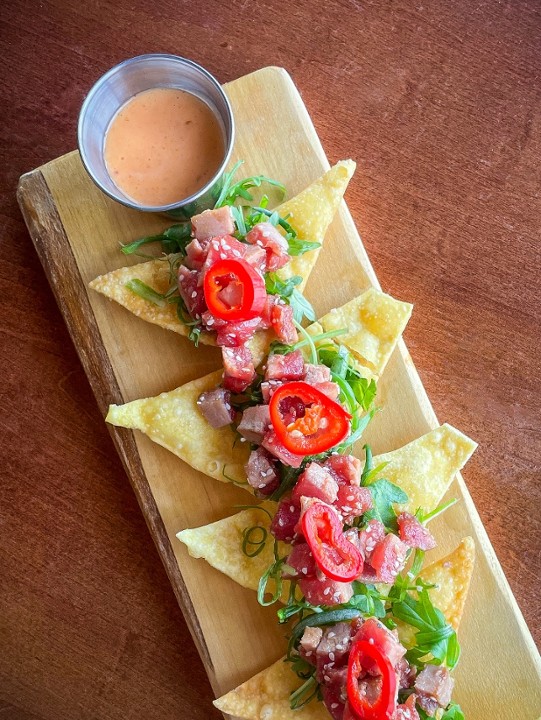 Ahi Tuna Nachos