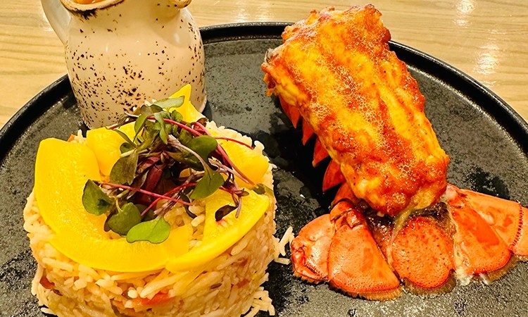 Lobster Tail Pulao Rice (cn, gf)