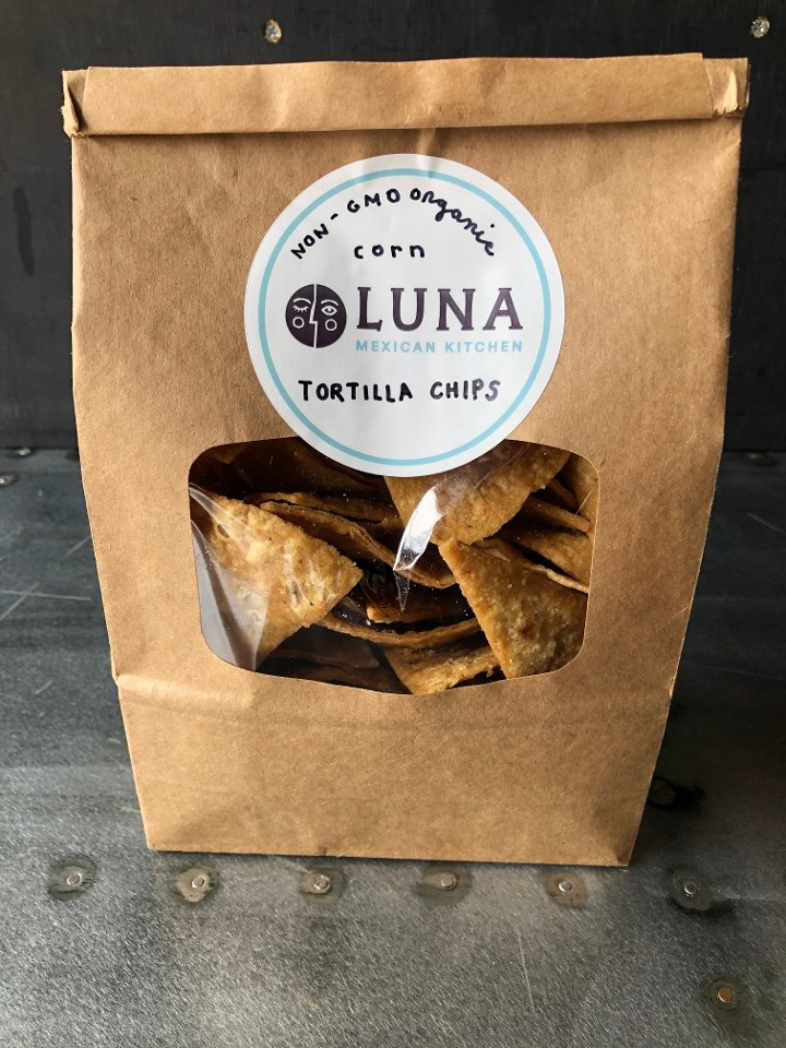 Large Bag House-Made Organic Nixtamal Corn Tortilla Chips