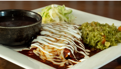1 ENCHILADA ROJA