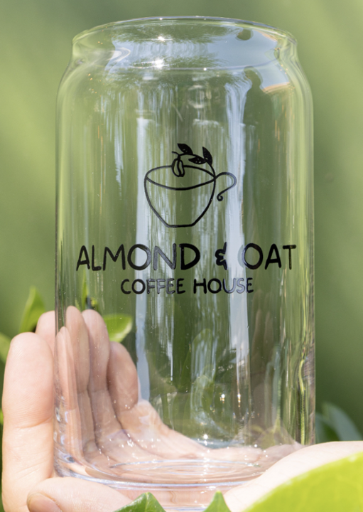 "Almond & Oat" Keepsake 16oz Beer Glass