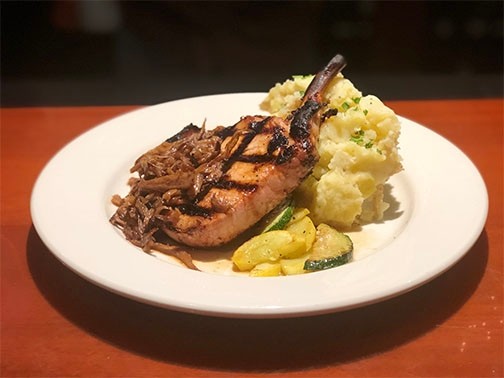 Cider-Brined Pork Chop