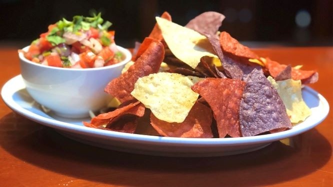 Chips And Pico De Gallo Salsa