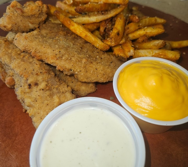 Tender Basket With Fries