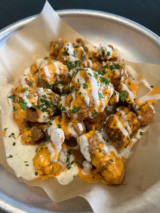 Buffalo Ranch Cauliflower Bites