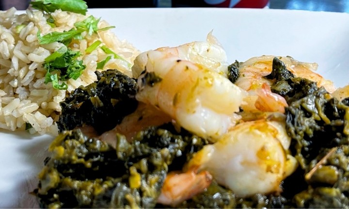 SHRIMP SAAG *