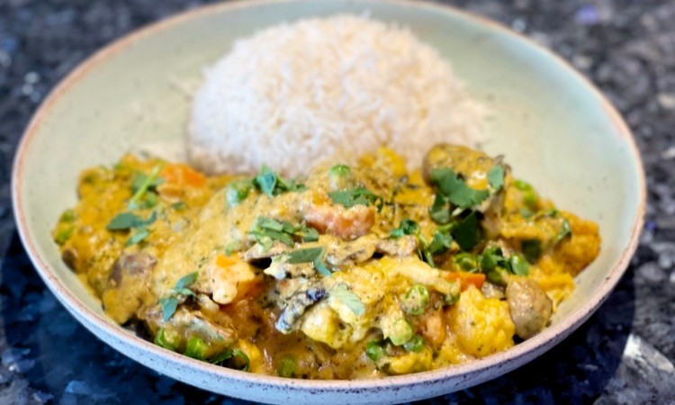 L- Brussels Sprout & Vegetable Korma