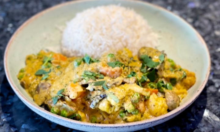 Brussels Sprout & Vegetable Korma