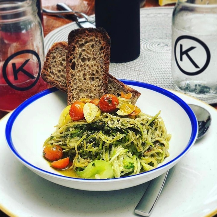 Garden Pesto Zoodles ( V )