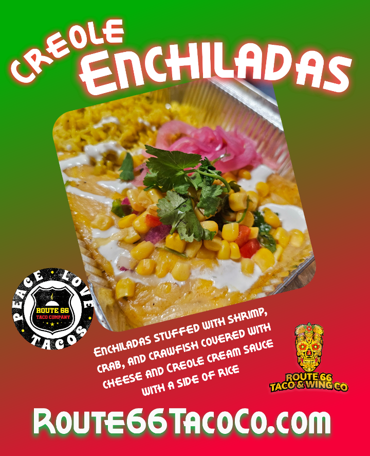 Creole Enchiladas