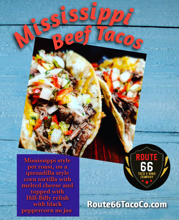 Mississippi Beef Tacos