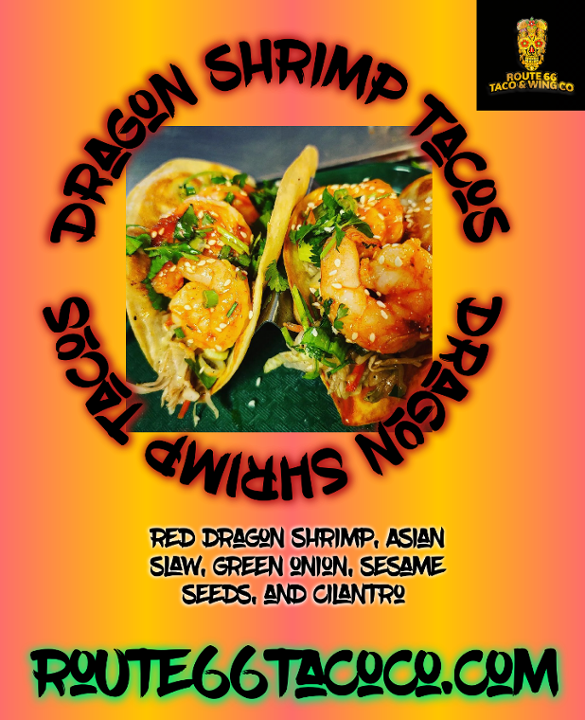 Dragon Shrimp Tacos