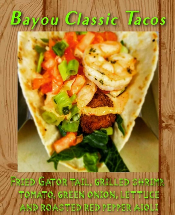 Bayou Gator Taco