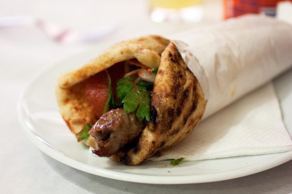 Kafta Kabab Wrap