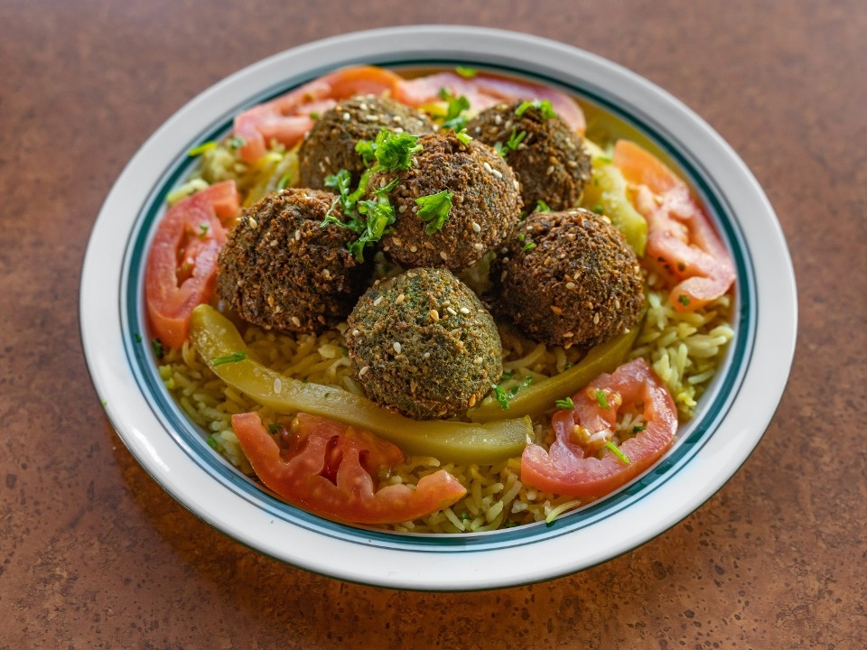 Falafel Over Rice(veg)
