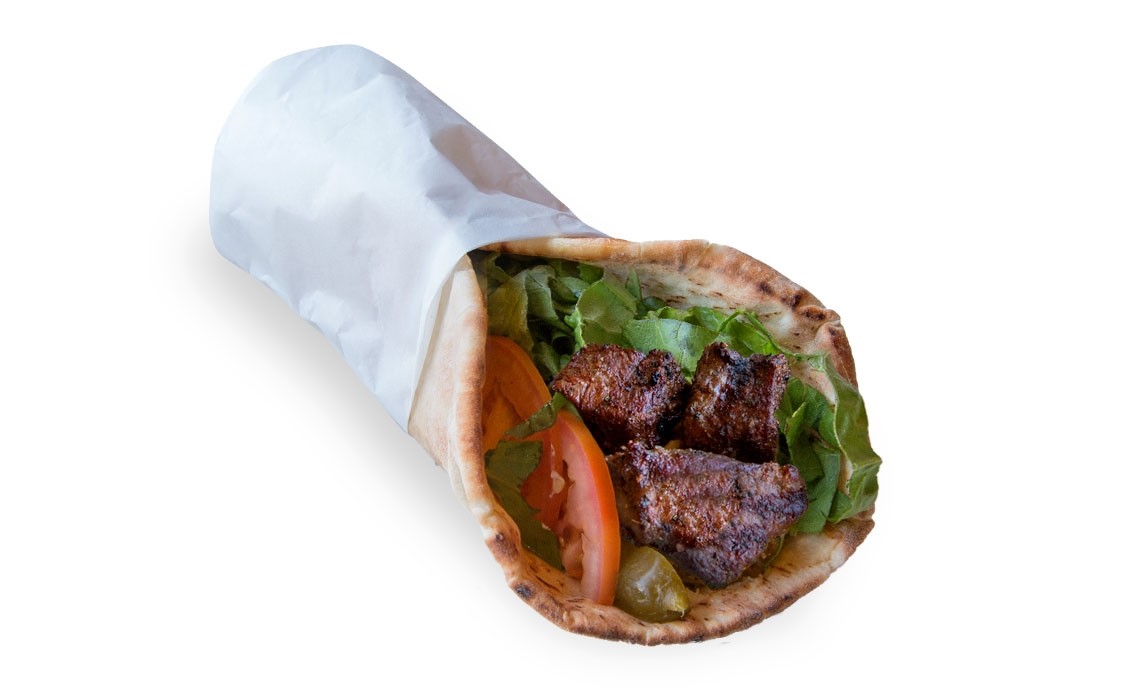 Lamb Kabab Wrap