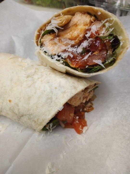 Chicken Bruschetta Wrap