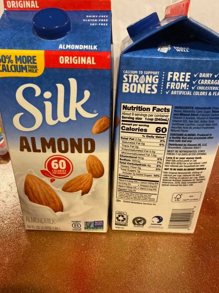 Almond Milk  2 quart