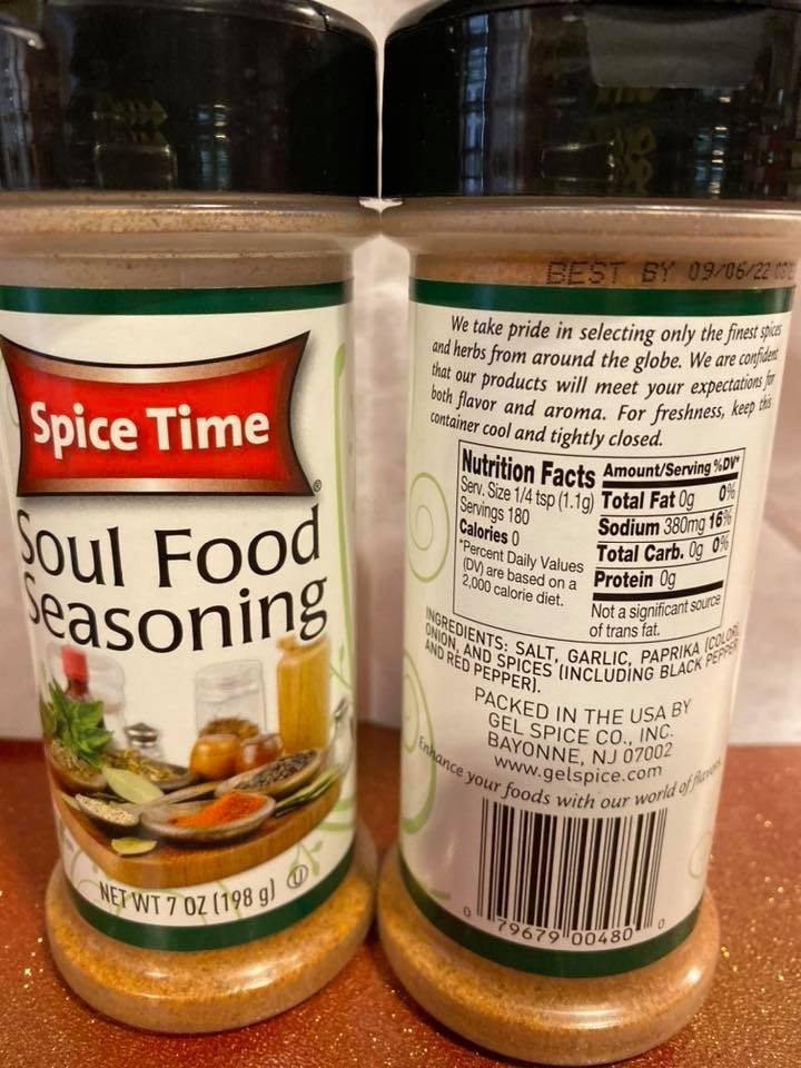 Soul Food Seasoning, 7 Oz.