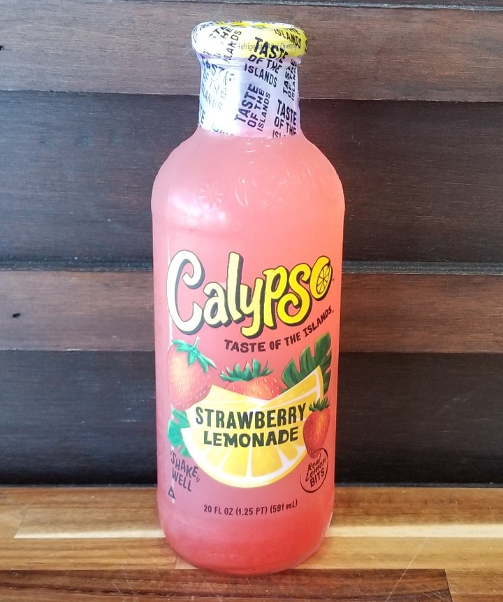 Calypso Strawberry Lemonade Glass Bottle