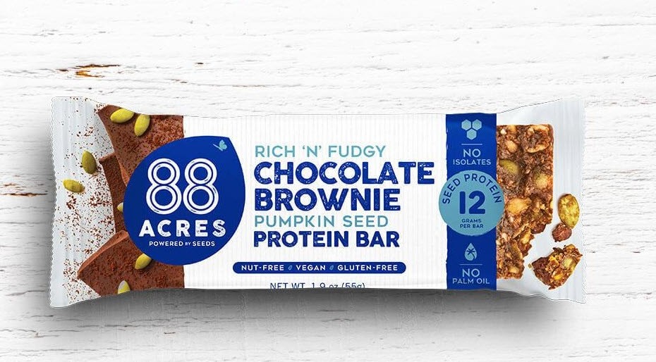 88 Acre Bar - Protein Dark Chocolate Brownie Bar