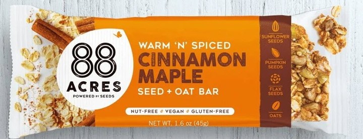 Bar - Cinnamon Maple Seed & Oat Bar