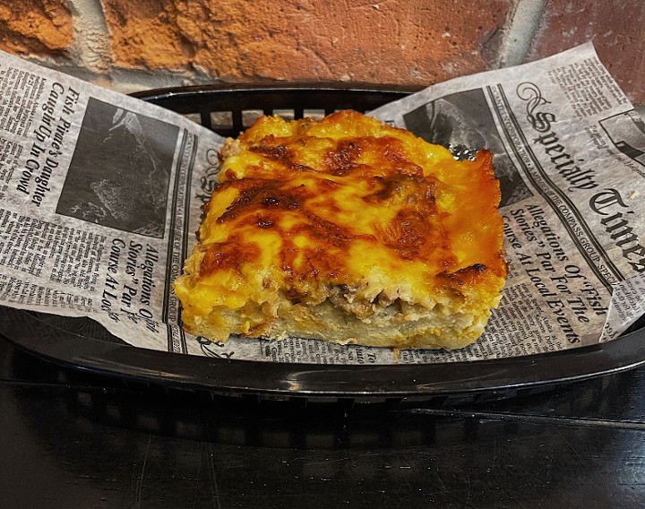 Sally Jo's Sausage & Cheddar Souffle