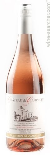 Chateau Campuget Rosé Costieres de Nimes France