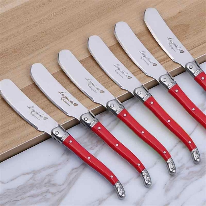 Laguiole Cheese Spreader Knives - set of 6